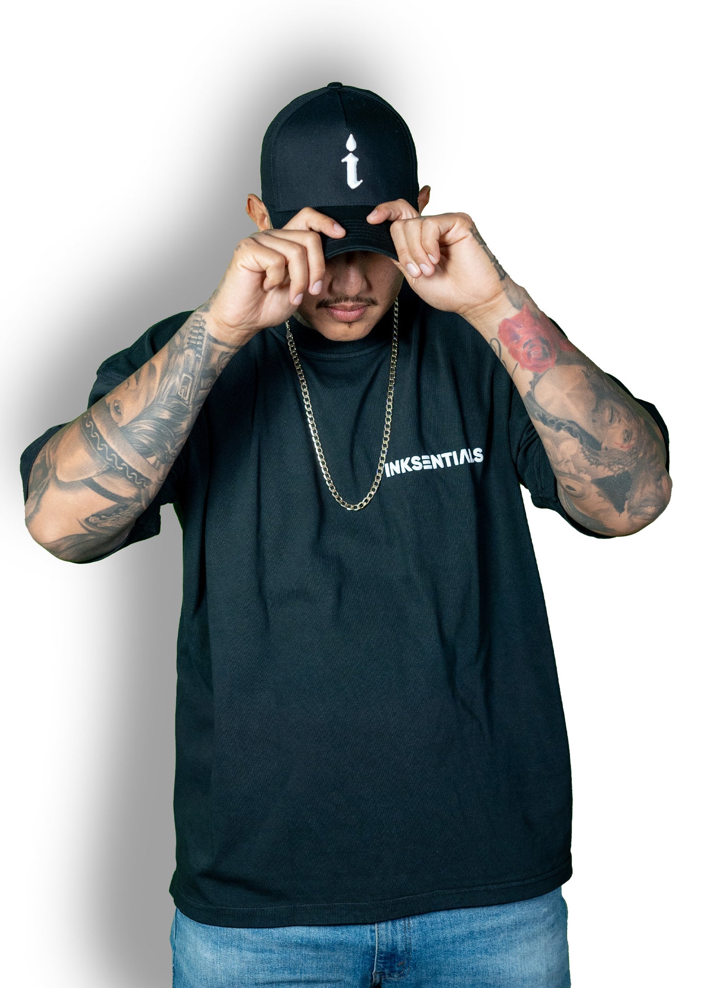 Inksentials Black and White T-Shirt